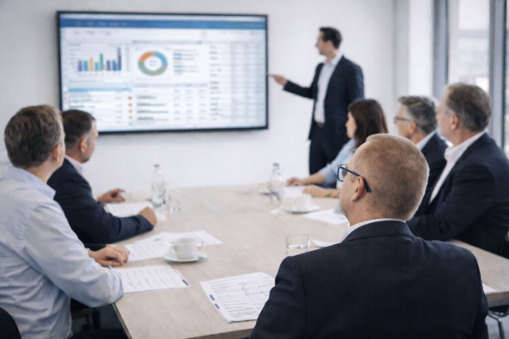 Peter Schaller moderiert die Softwareauswahl einer MES-Lösung und begleitet Entscheider bei der Bewertung von Anbietern